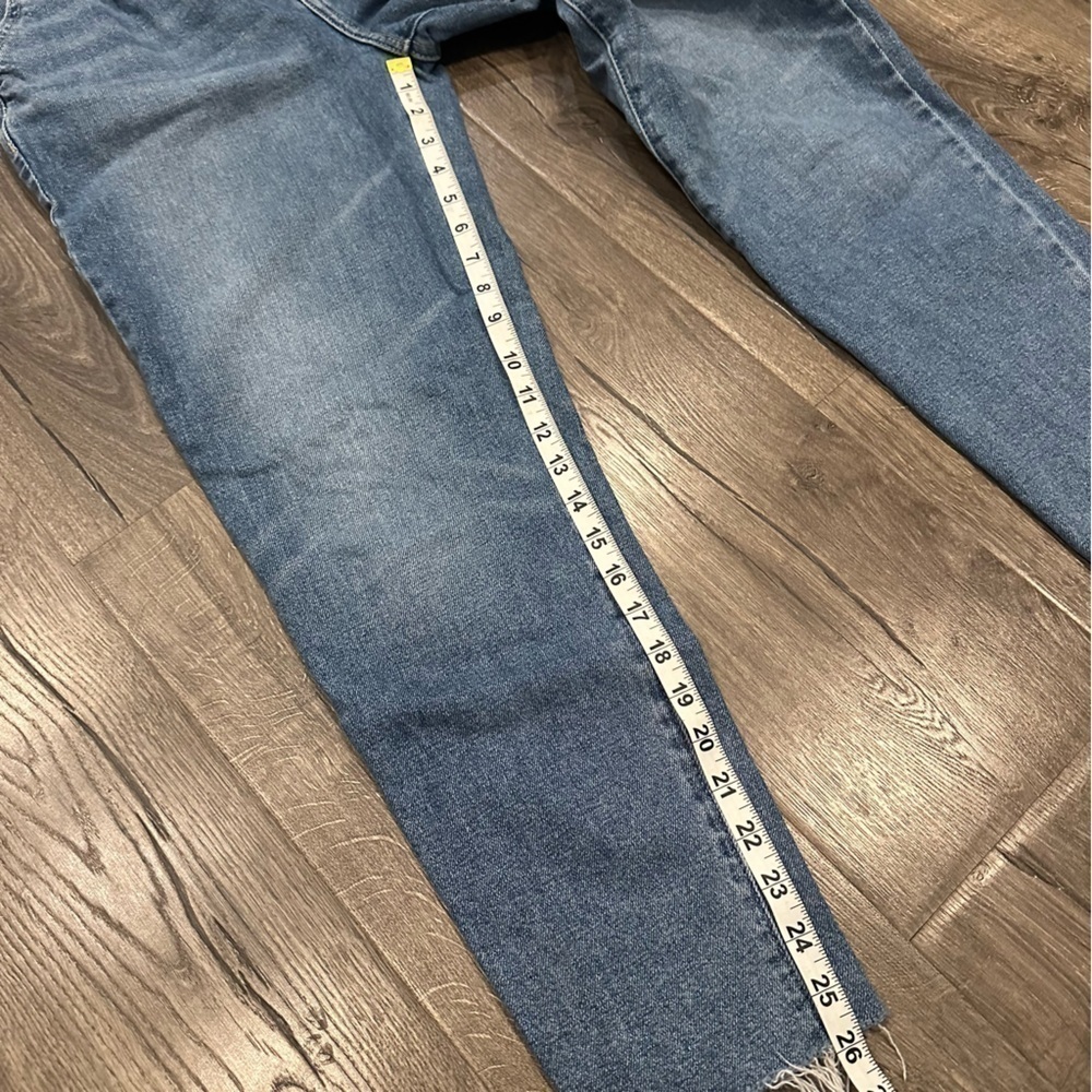 Hollister Junior's Jeans Size 5R 27 Ultra High-Rise Mom Tapered Leg Paper Bag - Picture 8 of 11